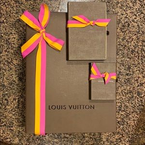 4 piece Authentic Louis Vuitton Empty boxes
